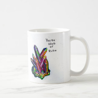 Cranky Rainbow Crystal Mug