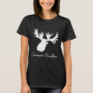 Cranmore Mountain New Hampshire Moose Antlers Ski T-Shirt
