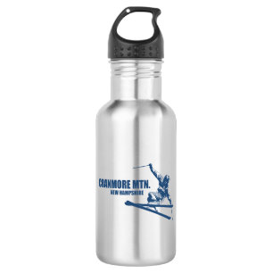 Cranmore Mountain Resort New Hampshire Skier 532 Ml Water Bottle