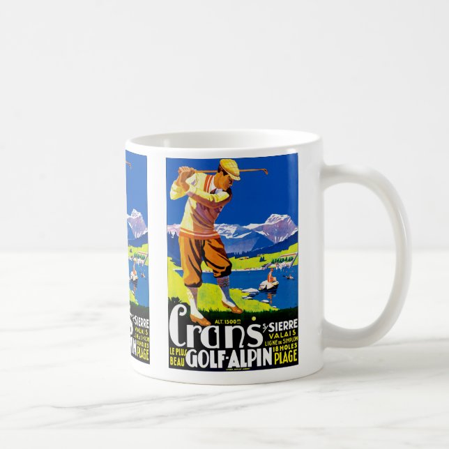 Crans Golf Alpin Coffee Mug (Right)