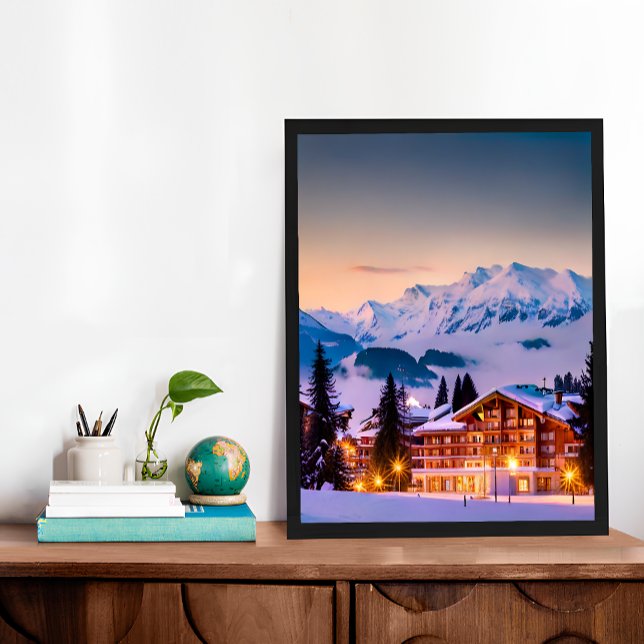 Crans Montana Switzerland Photo Poster (Crans Montana Switzerland Photo Poster)