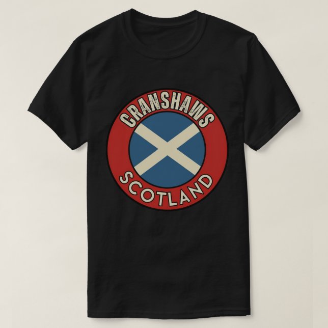 Cranshaws, Scotland T-Shirt (Design Front)