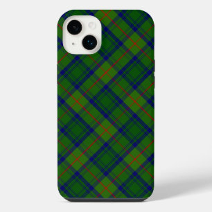 Cranstoun tartan green blue plaid iPhone 14 plus case