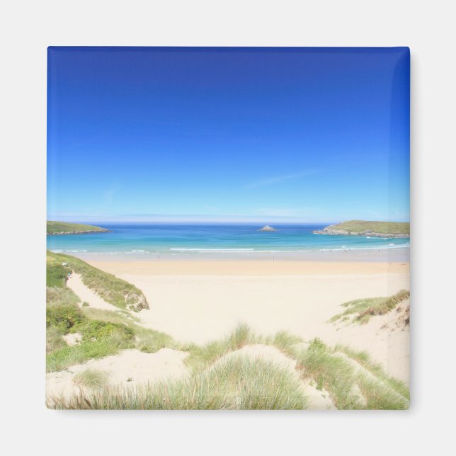 Crantock Bay Magnet (Front)