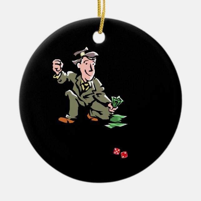 CRAP SHOOTING ORNAMENT (Front)