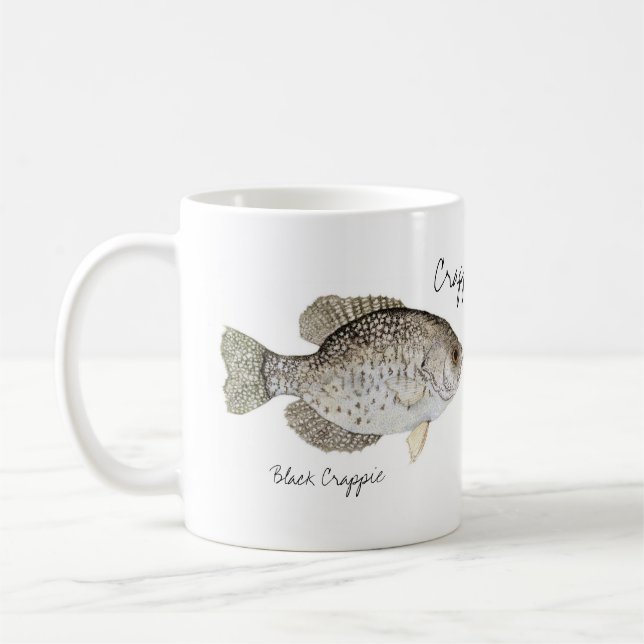 Crappie Coffee Coffee Mug (Left)
