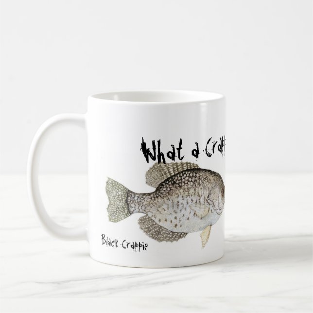 Crappie Coffee Cup (Left)