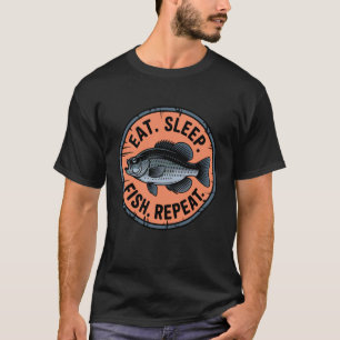 Crappie Fishermen Catching Crappie Fish T-Shirt