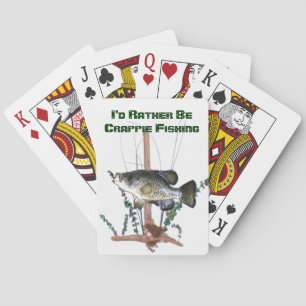 Crappie Fishing Playing Cards
