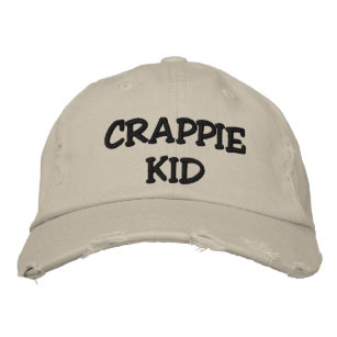 CRAPPIE KID - EMBROIDERED (AND CUSTOMIZABLE) HAT