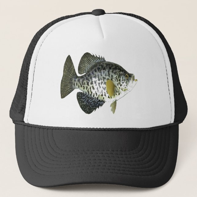 Crappie Trucker Hat (Front)