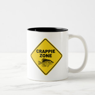 Crappie Zone Two-Tone Coffee Mug