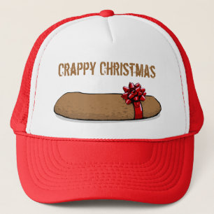 Crappy Christmas Poo Party Cap