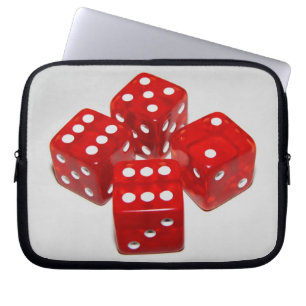 Craps Anyone? Laptop Sleeve