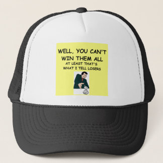 craps trucker hat