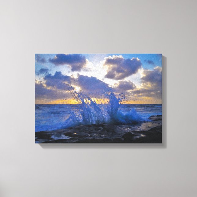 crash! canvas print (Front)