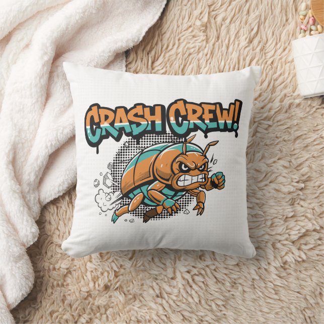 Crash Crew Cushion (Blanket)