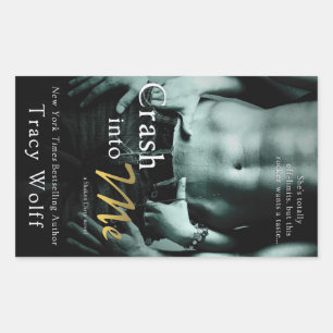 Crash Into Me by Tracy Wolff Rectangular Sticker