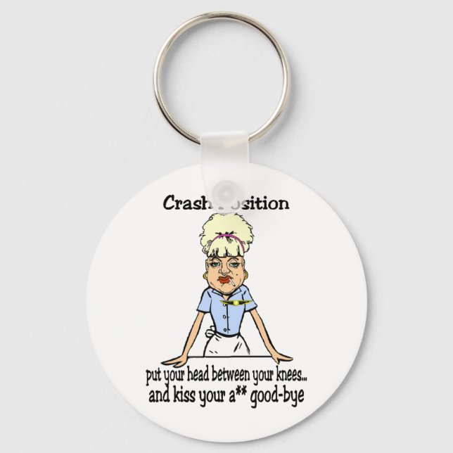 Crash Position Key Ring (Front)