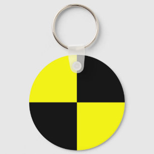 crash test dummies symbol sign car accident key ring
