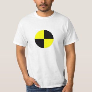 crash test dummies symbol sign car accident T-Shirt