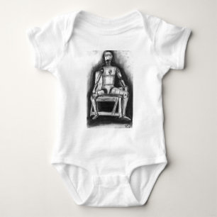 Crash Test Dummy Baby Bodysuit