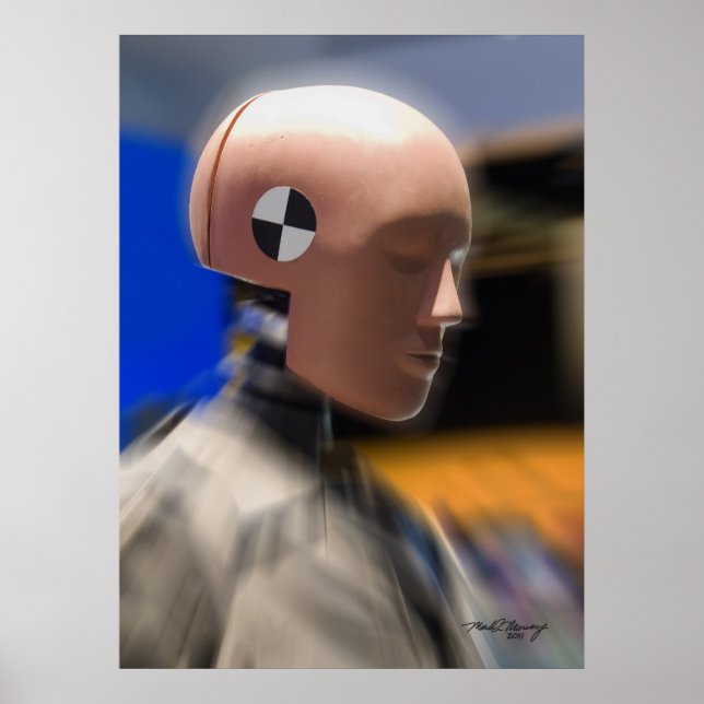 Crash Test Dummy Poster (Front)