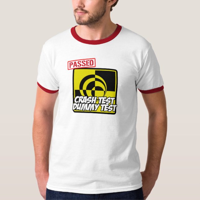 crash test dummy test.... T-Shirt (Front)