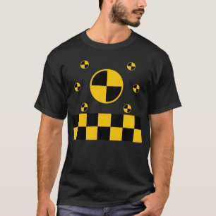Crash Test Markers Graphics T-Shirt