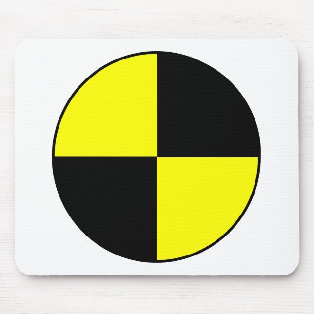 Crash Test Mouse Mat (Front)
