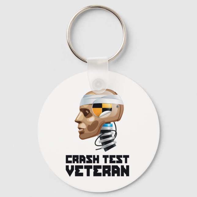 Crash Test Veteran Key Ring (Front)