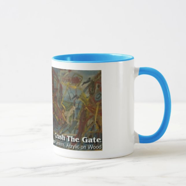 crash the gate  mug (Right)