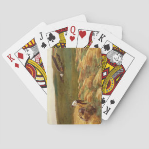 Crashed Aeroplane (by John Singer Sargent) Playing Cards