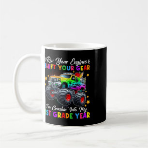 Crashin' Into My 1st Grade Monster Truck First Day Coffee Mug