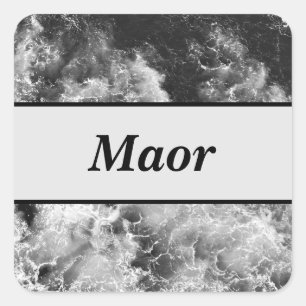 Crashing Marble Sticker