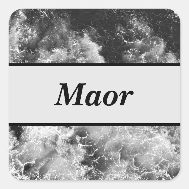 Crashing Marble Sticker (Front)