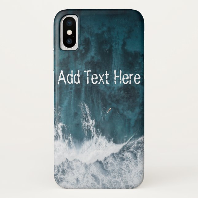 Crashing Ocean Waves Case-Mate iPhone Case (Back)