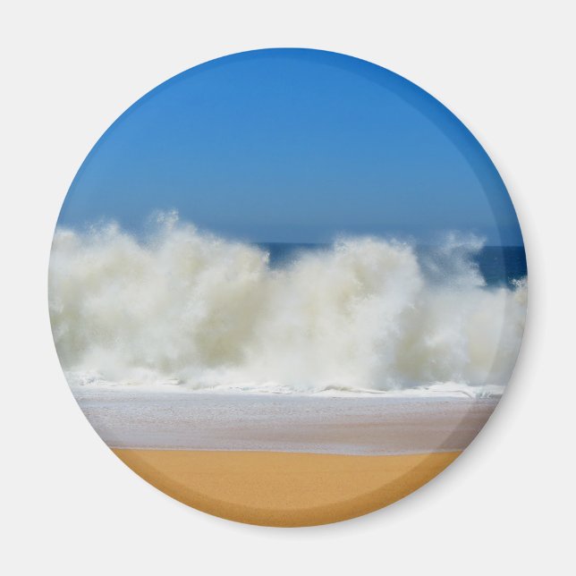 Crashing Ocean Waves Magnet (Front)