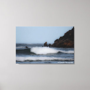 Crashing Waves Canvas Print