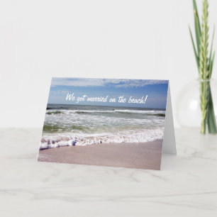 Crashing Waves on the Sandy Beach Announcement