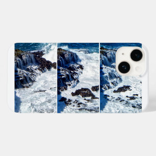 Crashing Waves Series Of Images Phone Case