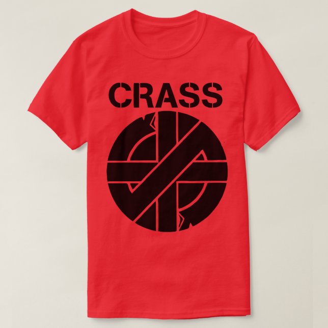 Crass Punk T-Shirt (Design Front)