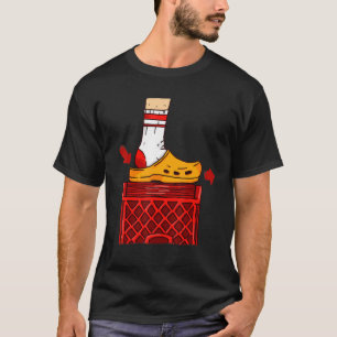 Crate Challenge Shoe Diagram Slipping T-Shirt