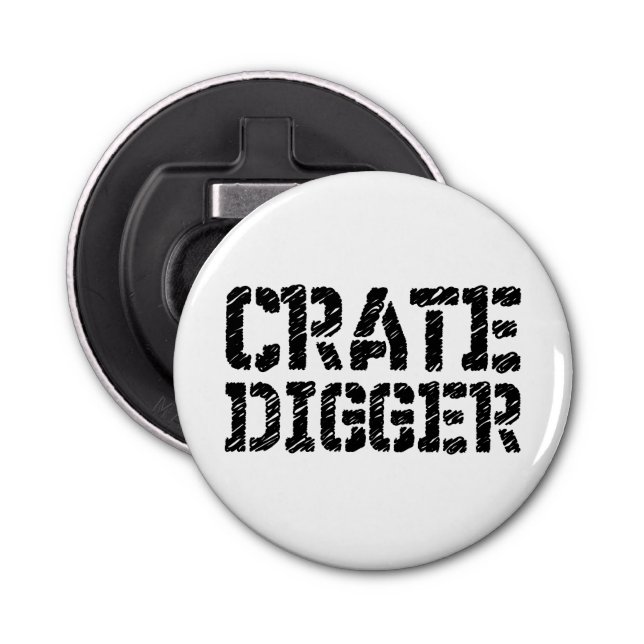 Crate Digger Bottle Opener (Front)