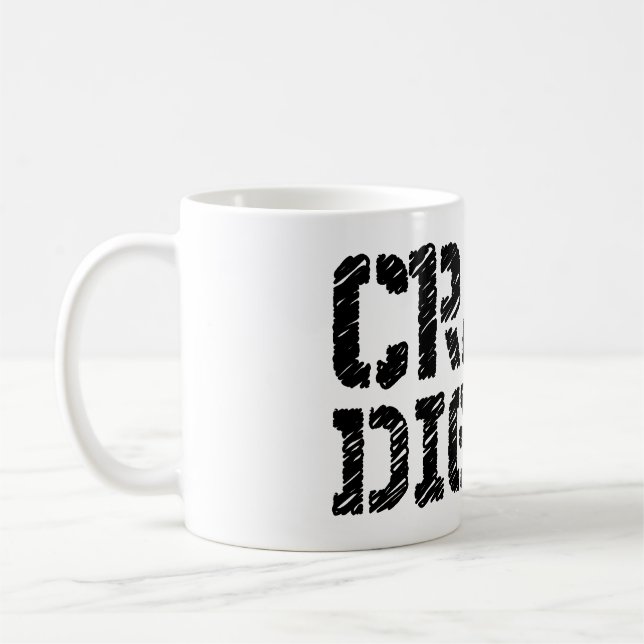 Crate Digger Coffee Mug (Left)