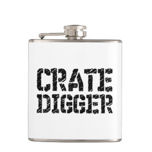 Crate Digger Hip Flask
