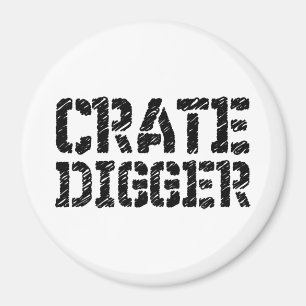 Crate Digger Magnet