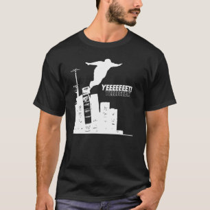 Cratechallenge Yeet Vintage Distressed Style T-Shirt