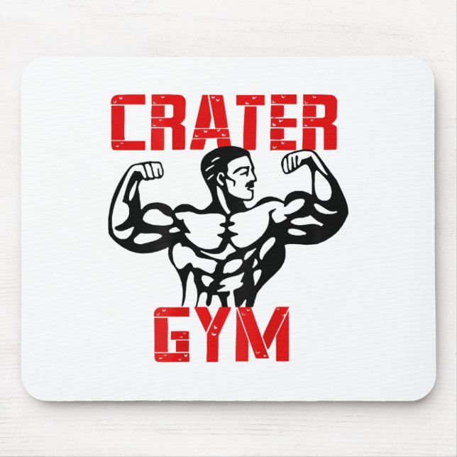 Crater Gym  Mouse Mat (Front)