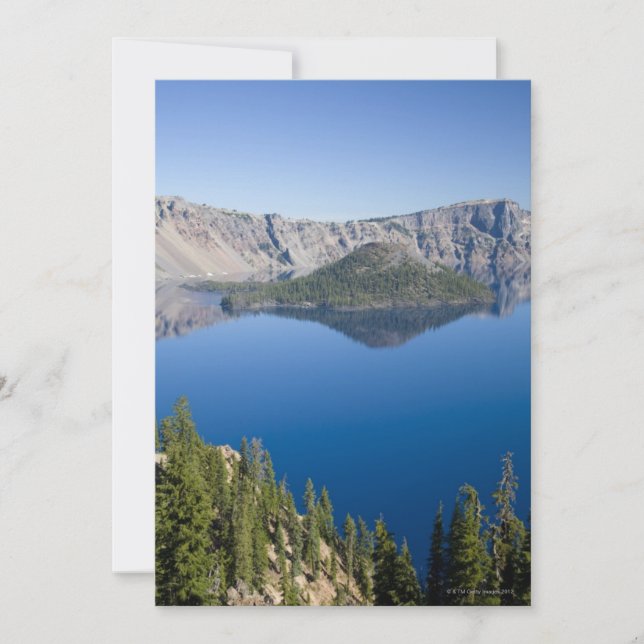 Crater Lake and Wizard Island (Front)